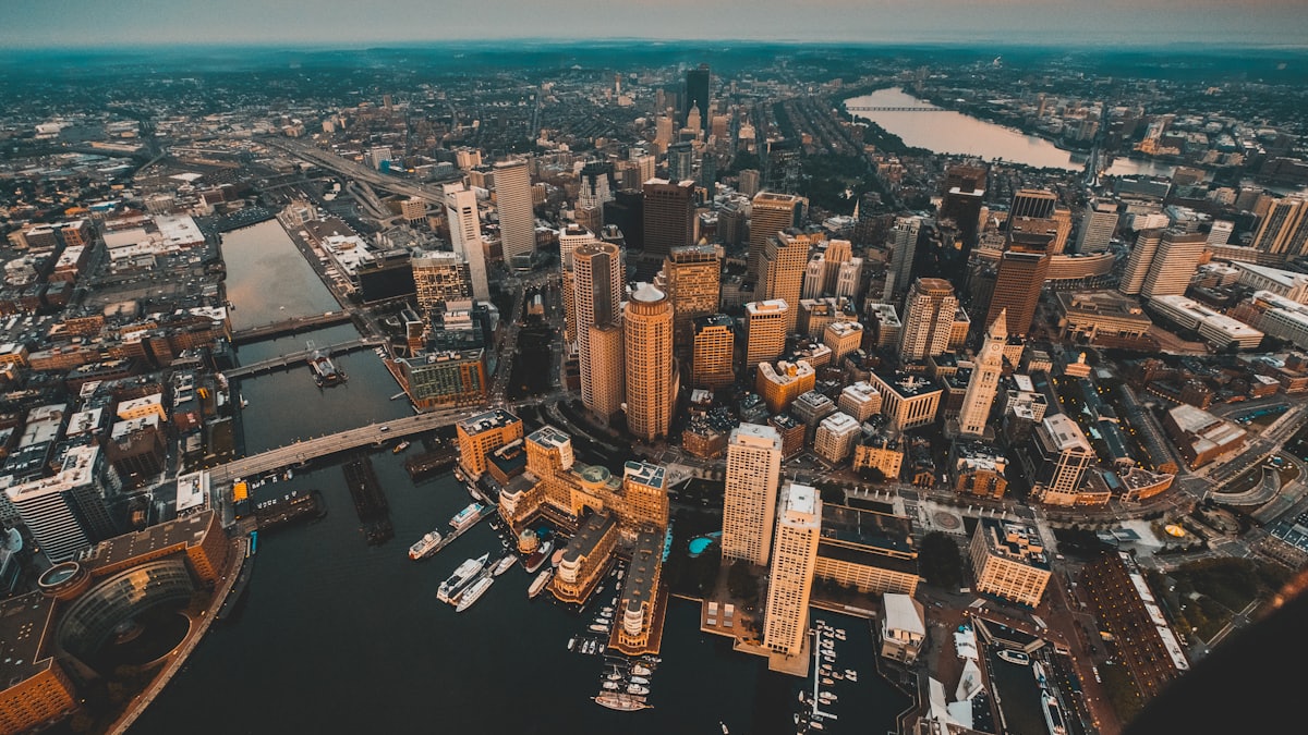 BOS at golden hour