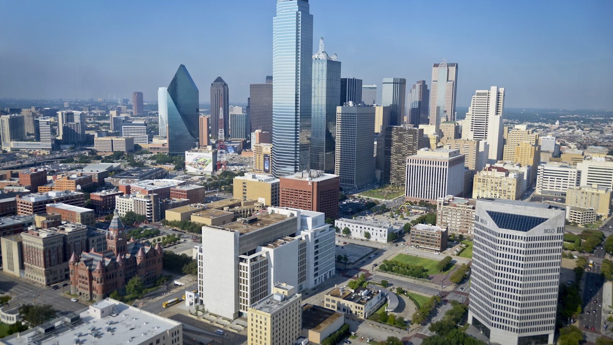 DFW at golden hour